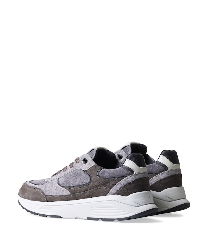 Manhattan heren sneakers grijs