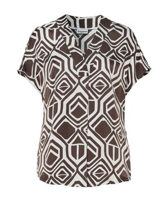 Dames blouse bruin