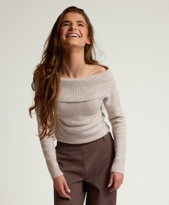 Meisjes longsleeve grijs