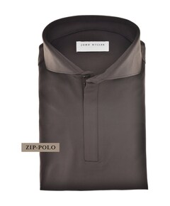 Heren polo bruin