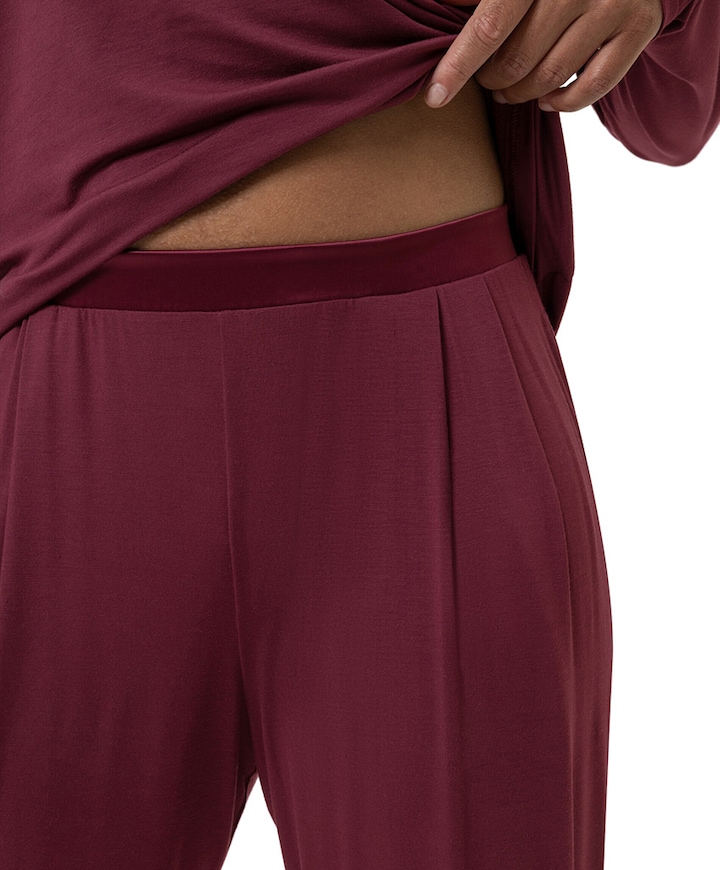 Pyjamabroek bordeaux