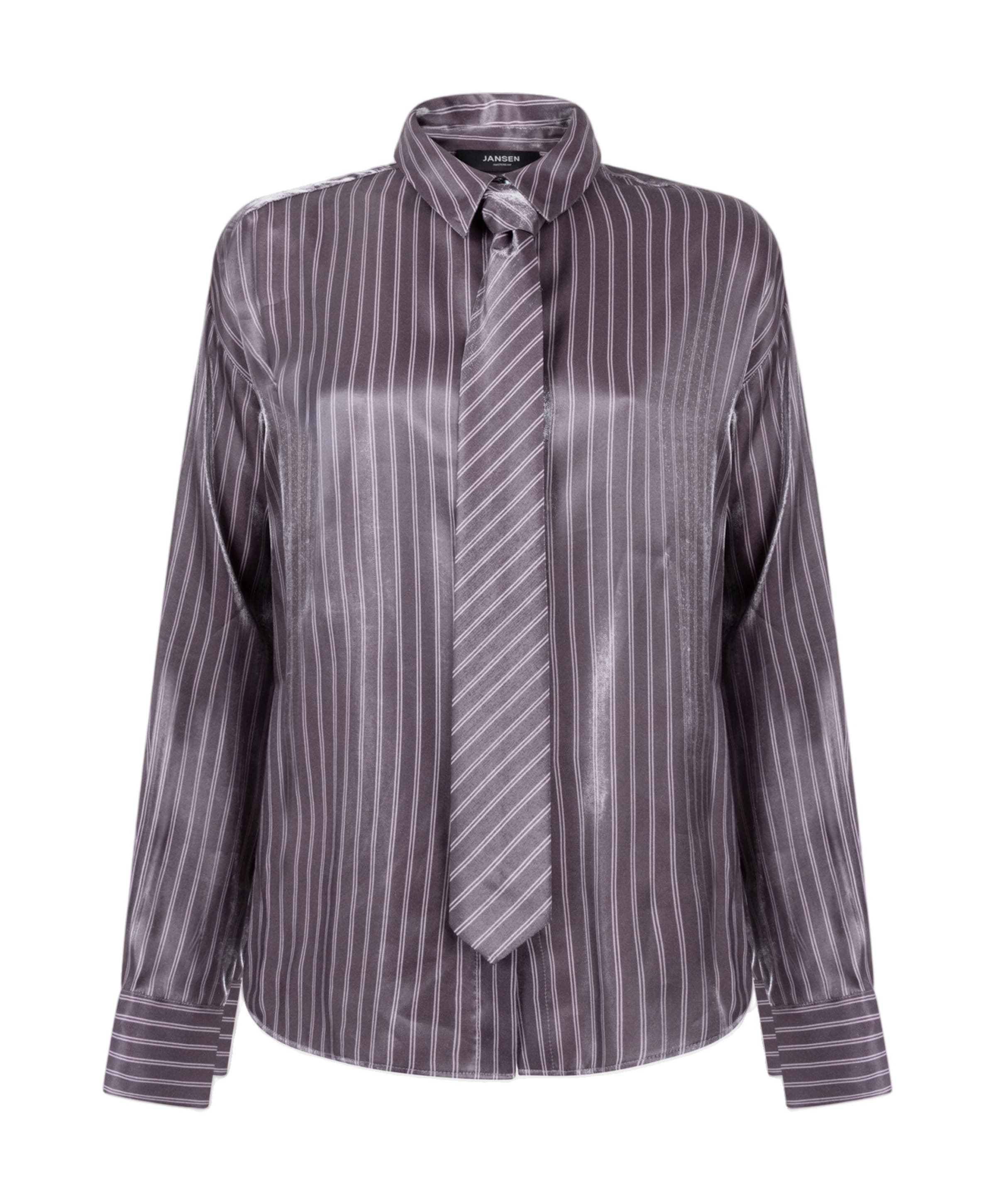 Dames blouse paars