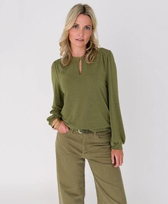 Dames blouse groen