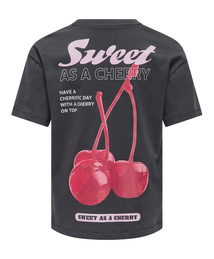 Meisjes T-shirt grijs