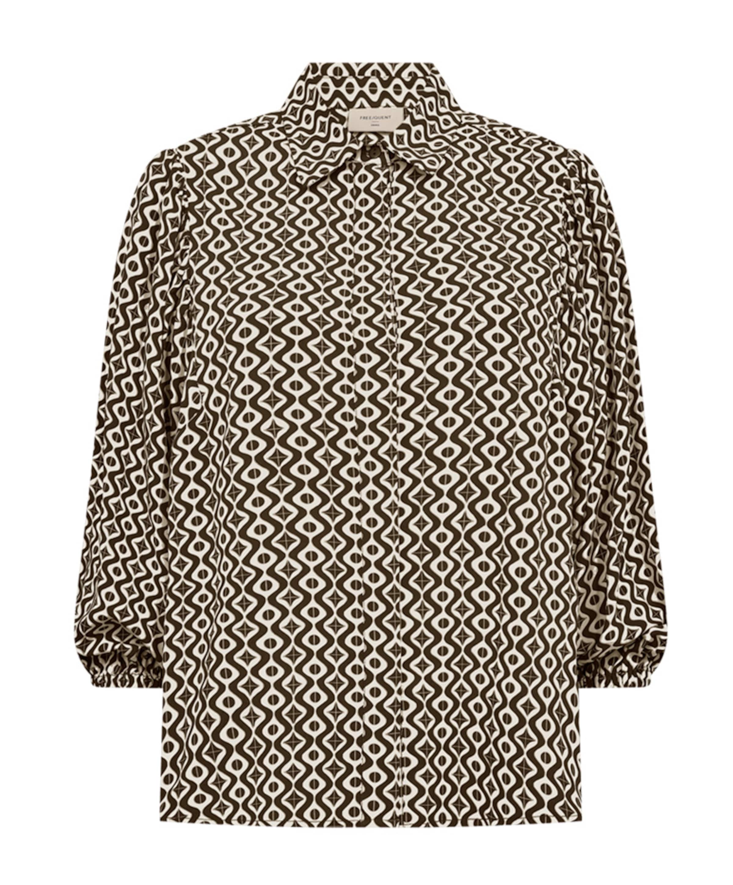 Dames blouse beige