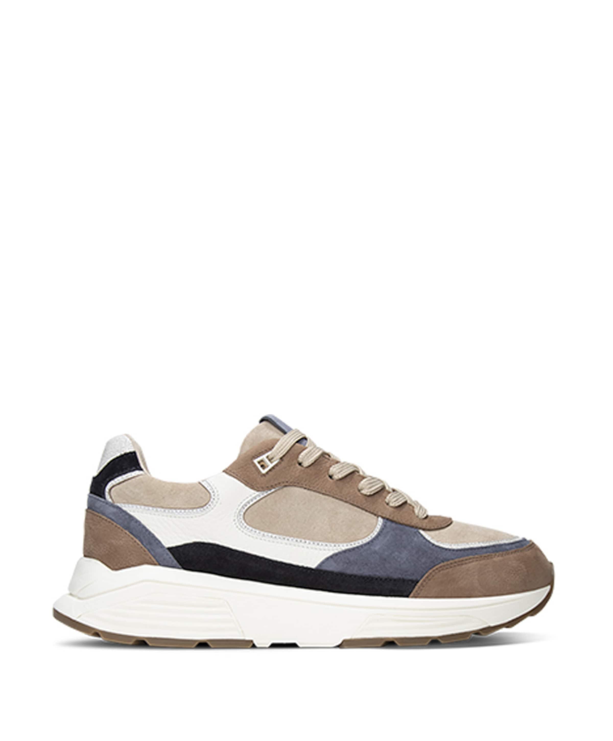 Manhattan heren sneakers bruin