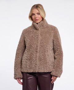 Dames jas beige