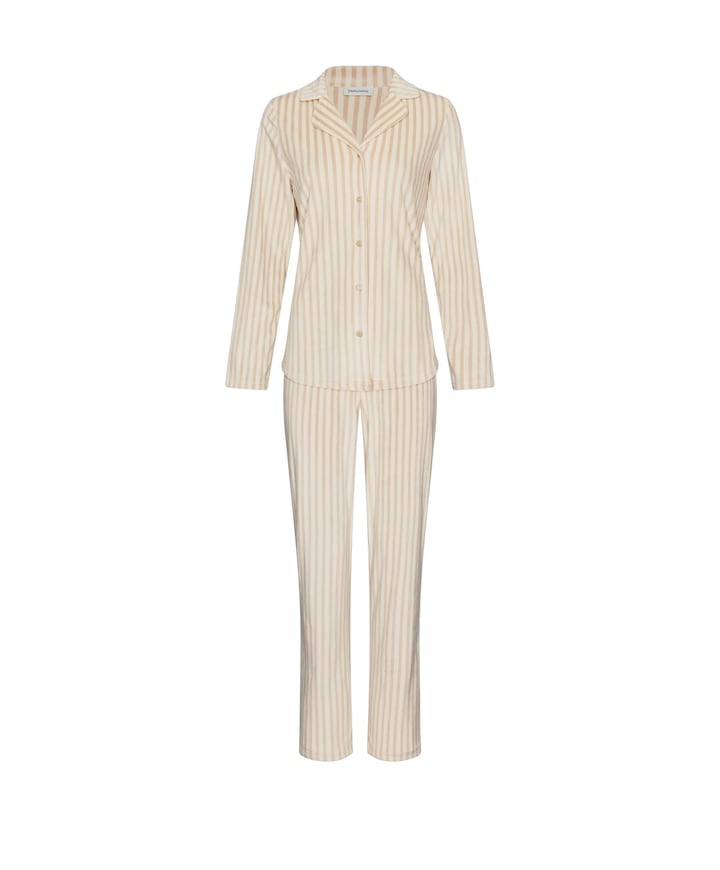 Dames pyjamaset ecru