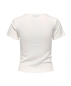Dames t-shirt ecru
