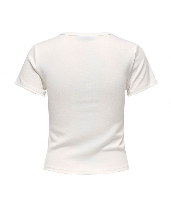 Dames t-shirt ecru