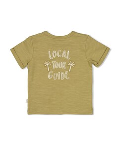 Meisjes t-shirt groen