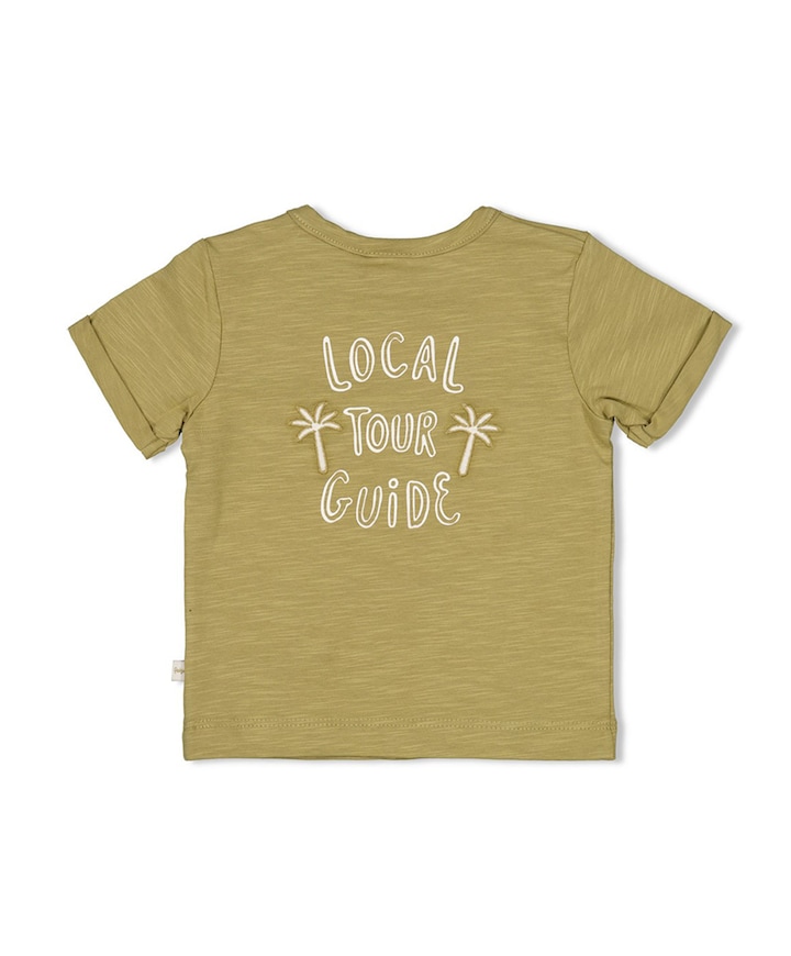 Meisjes t-shirt groen