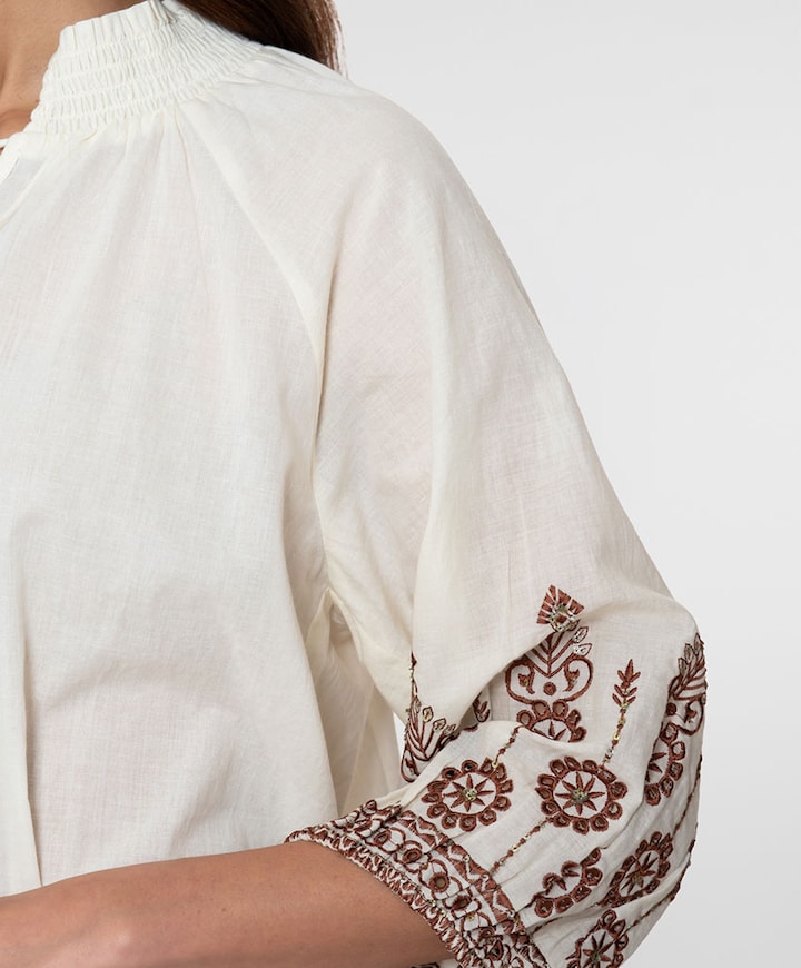 Dames blouse ecru