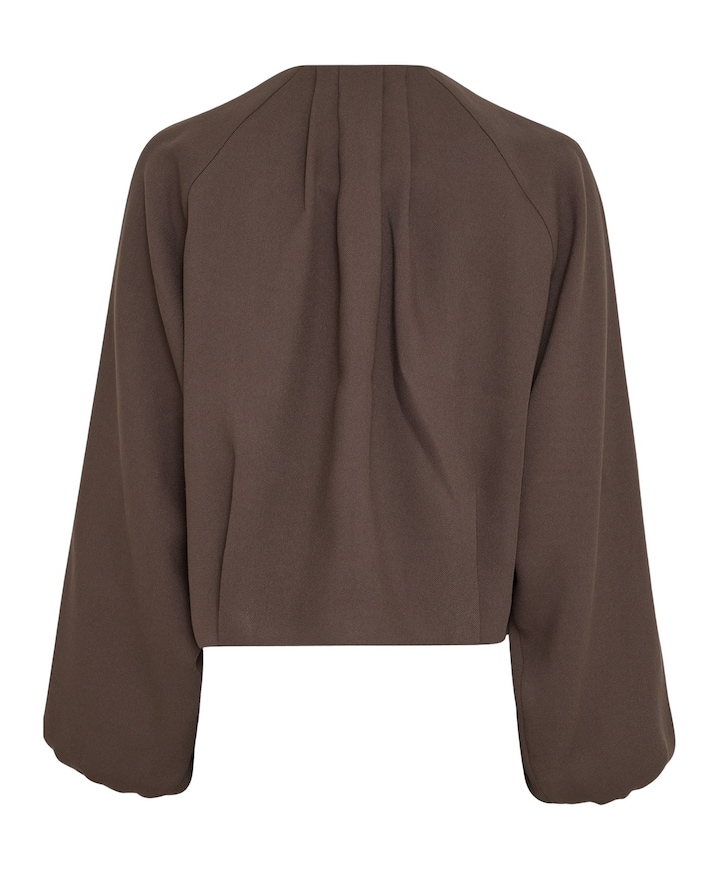 Dames blazer bruin
