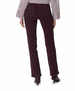 MbF Straight dames broek bordeaux