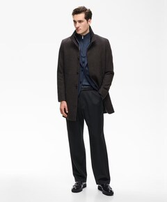 Heren jas blauw