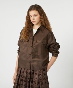 Blouse bruin