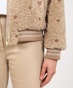 Dames jas beige