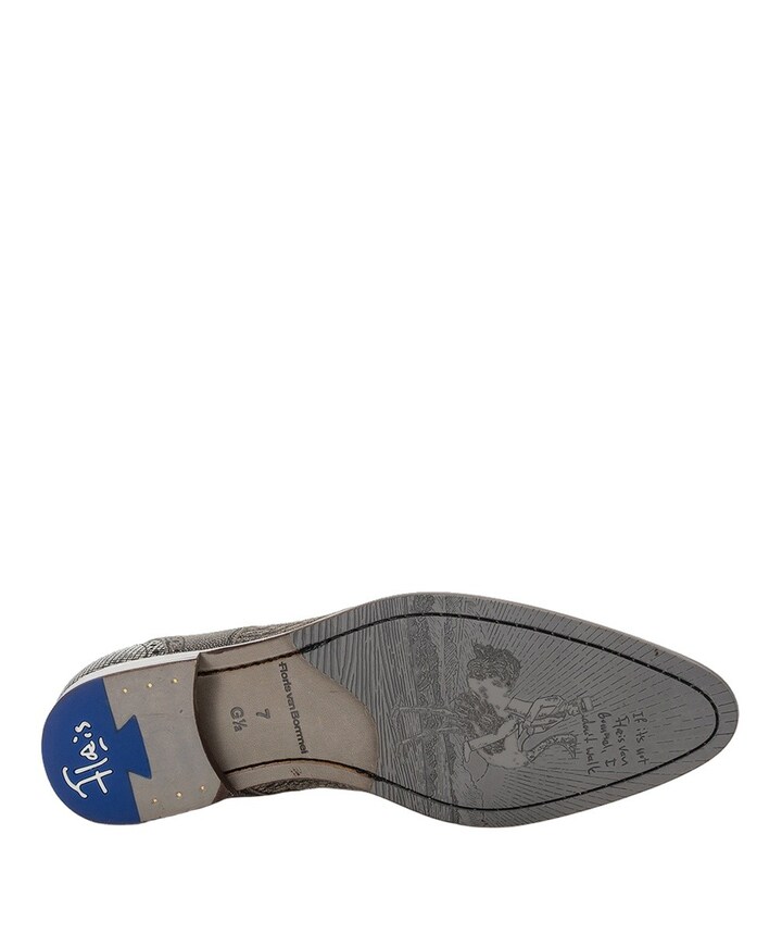 heren veterschoenen grijs