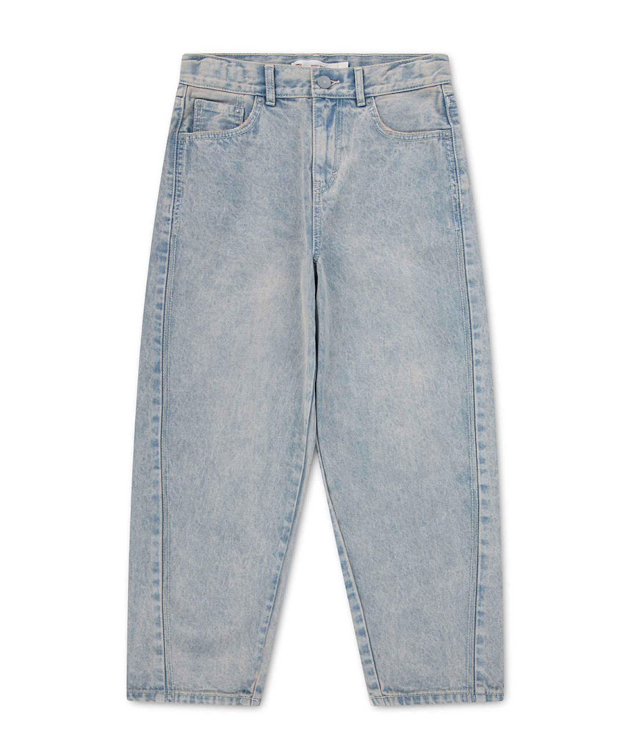 LVG Baggy barrel meisjes jeans blauw