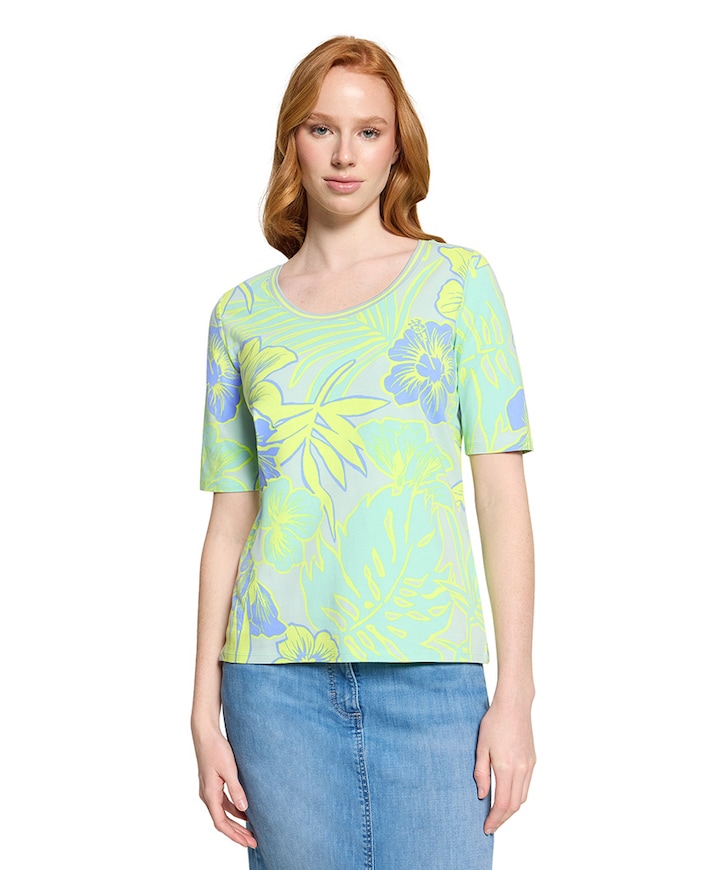 Dames T-shirt groen