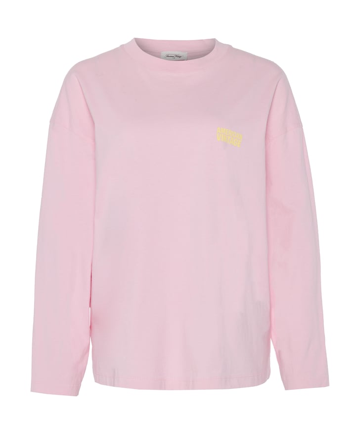 Dames longsleeve roze