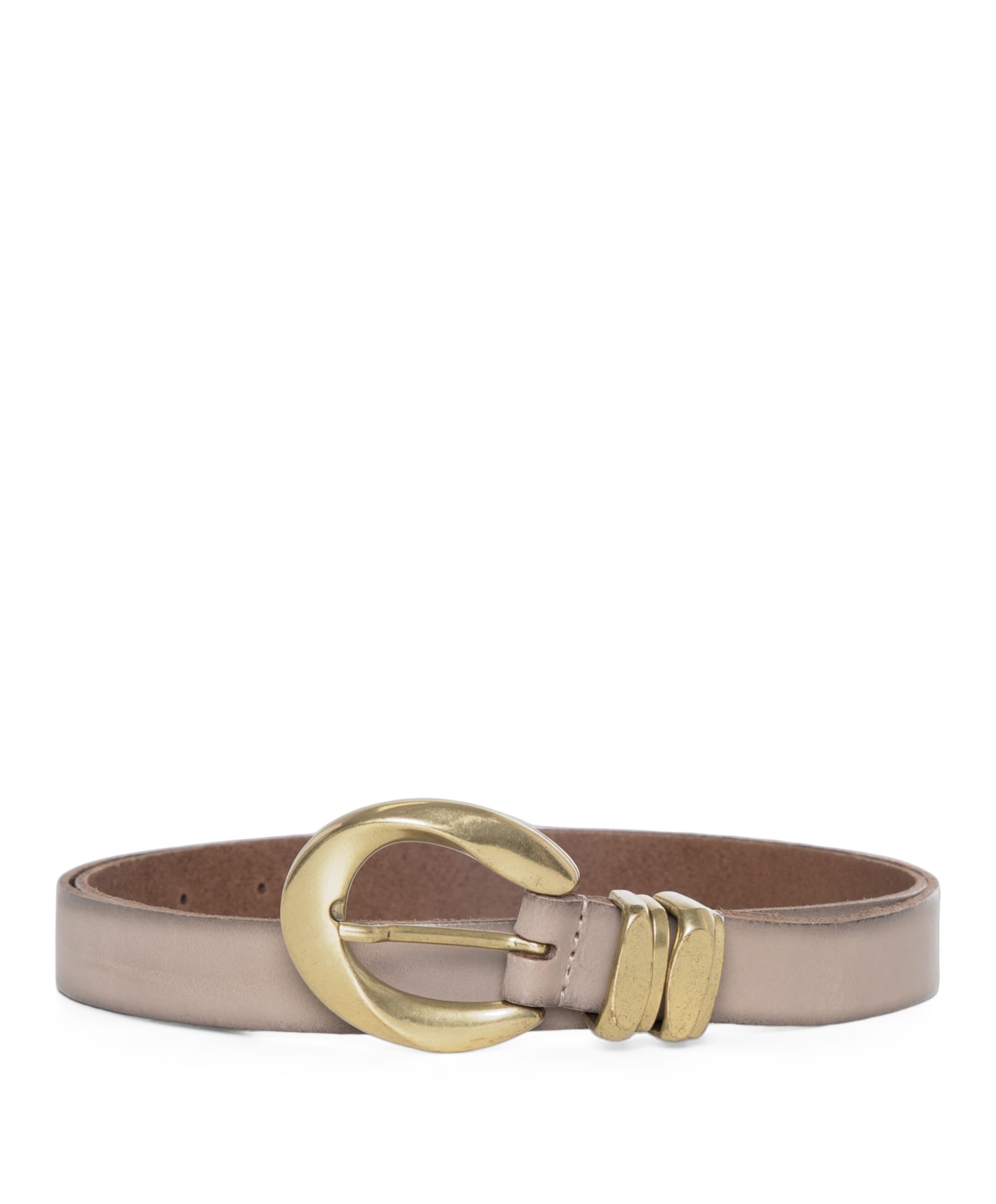 Dames riem beige