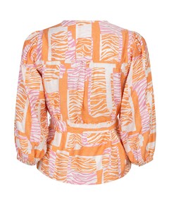 Dames blouse oranje