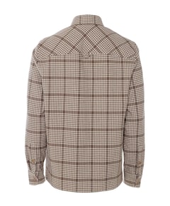 Heren overshirt bruin