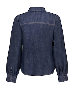 Dames blouse blauw