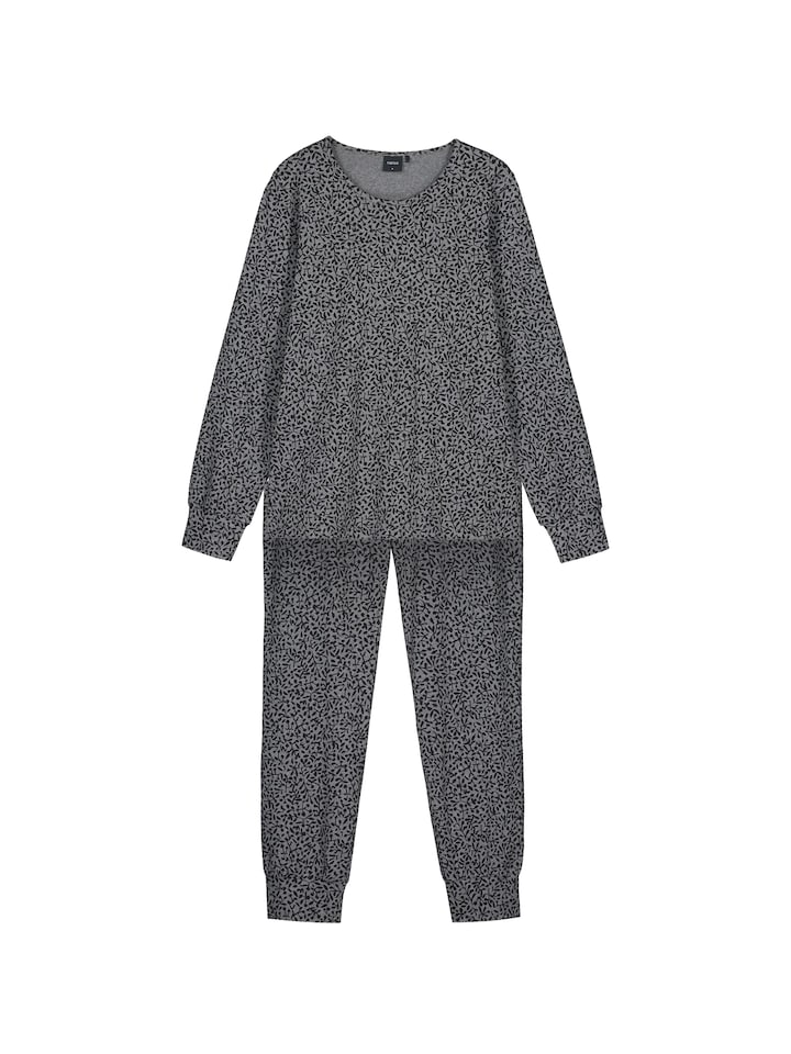 Dames pyjamaset grijs