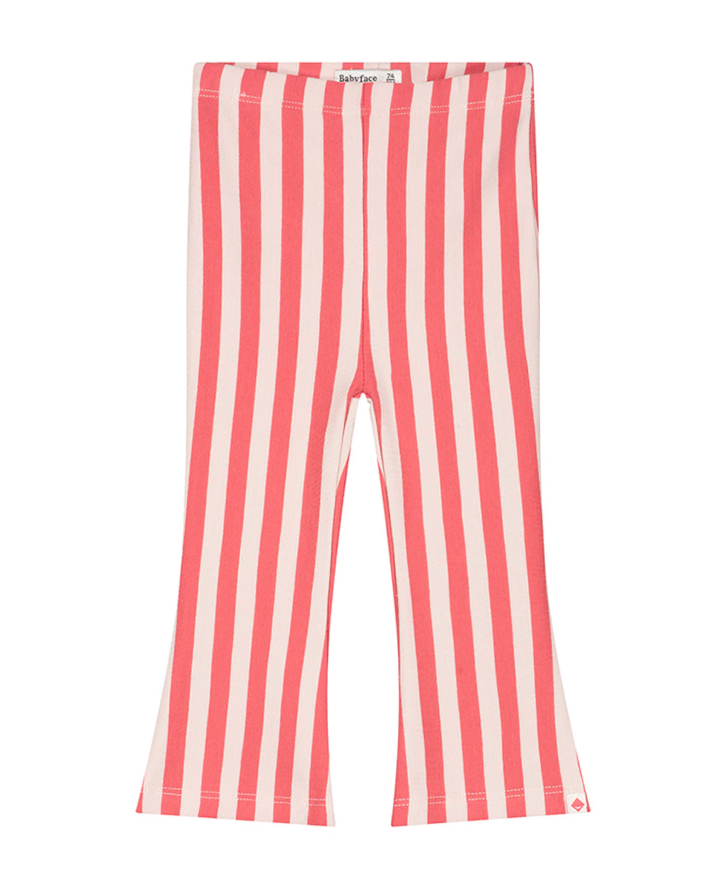 Flared meisjes broek roze