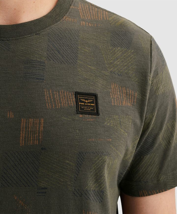 Heren T-shirt grijs
