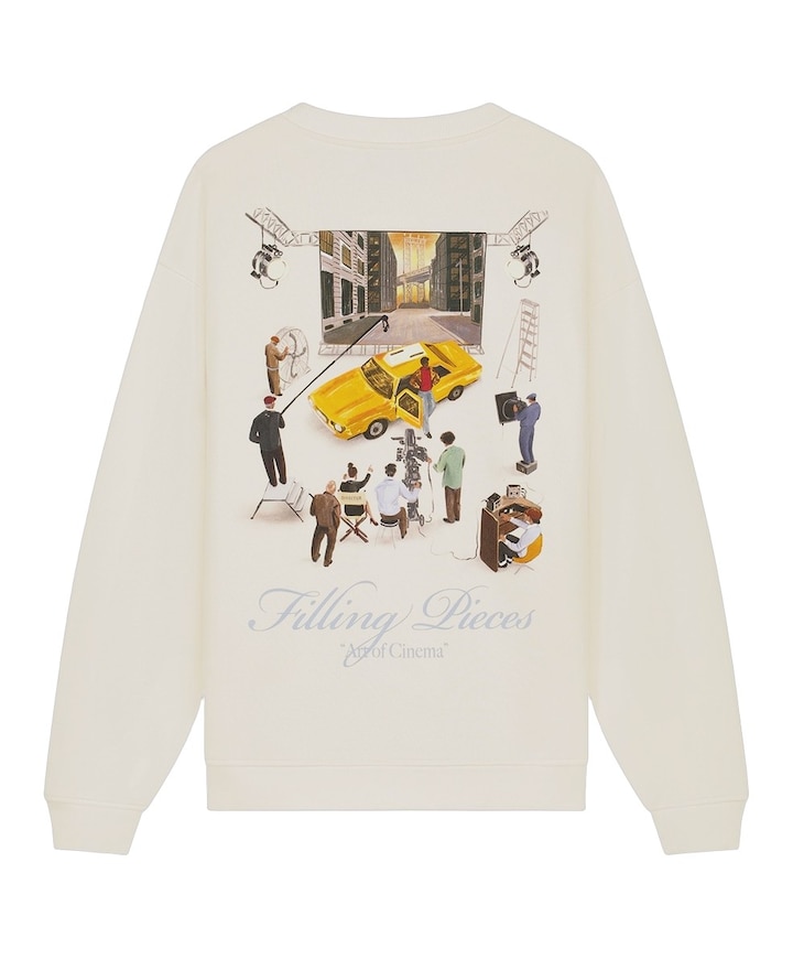 Heren sweater wit