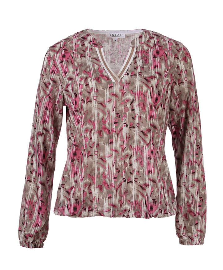 Dames longsleeve roze