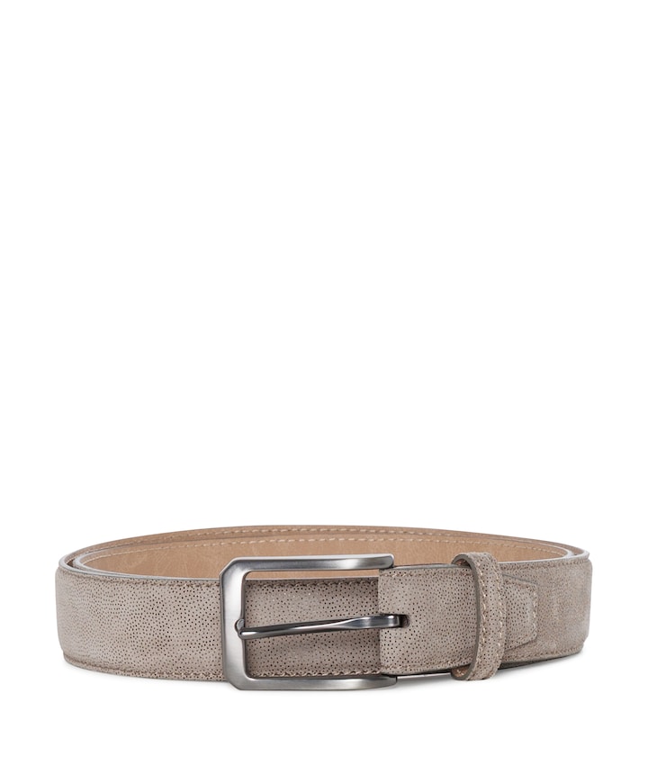 Heren riem beige
