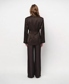 Dames blazer bruin