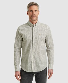 Heren overhemd lange mouw wit