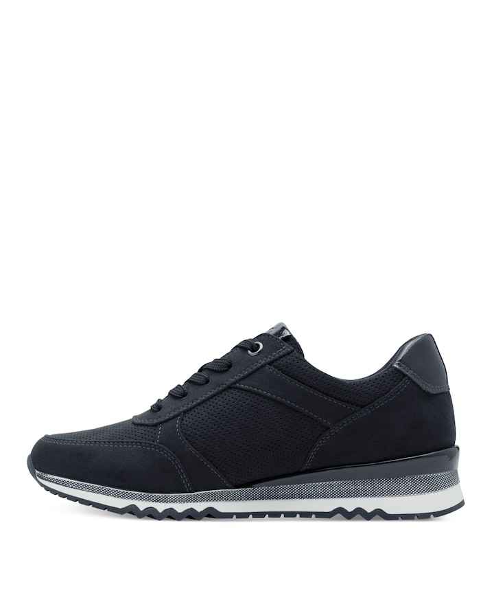 Women Lace-up dames sneakers blauw