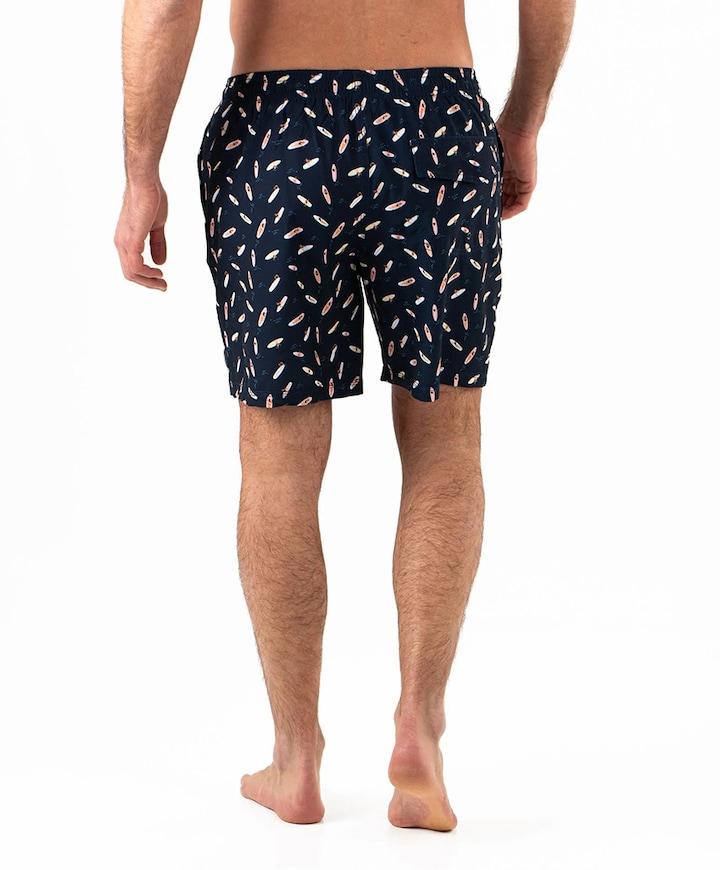 Heren zwemshort blauw