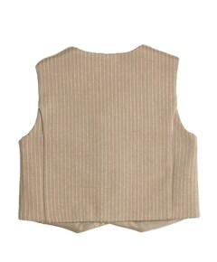 Jongens gilet ecru