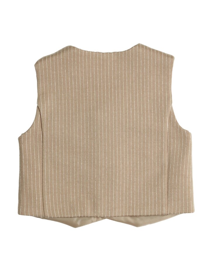 Jongens gilet ecru