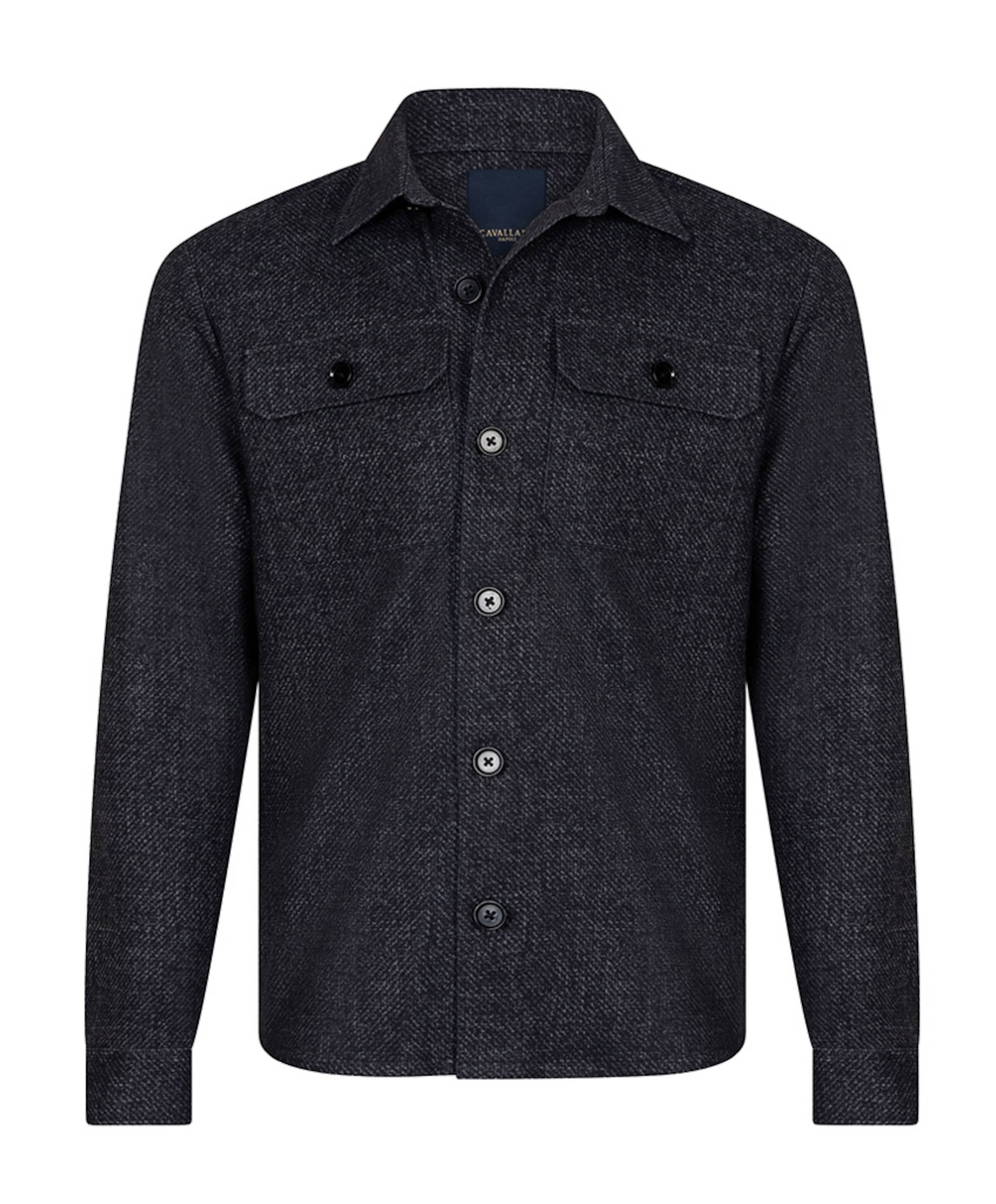 Overshirt zwart