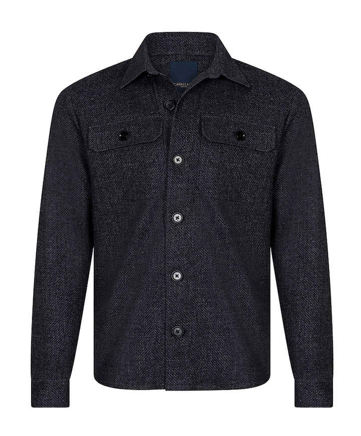 Overshirt zwart