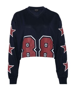 Dames longsleeve blauw