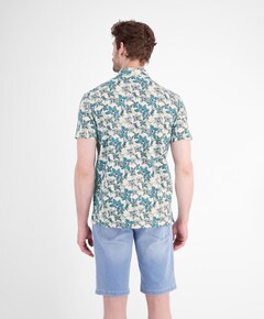Heren polo blauw
