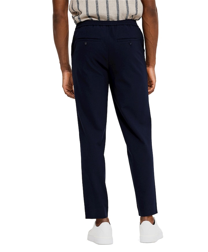 THEOPL 285  heren broek blauw