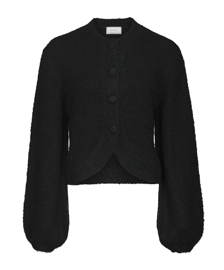 Dames vest zwart