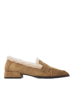 Jazz Vica dames loafers bruin