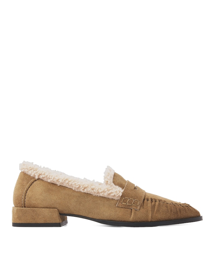 Jazz Vica dames loafers bruin
